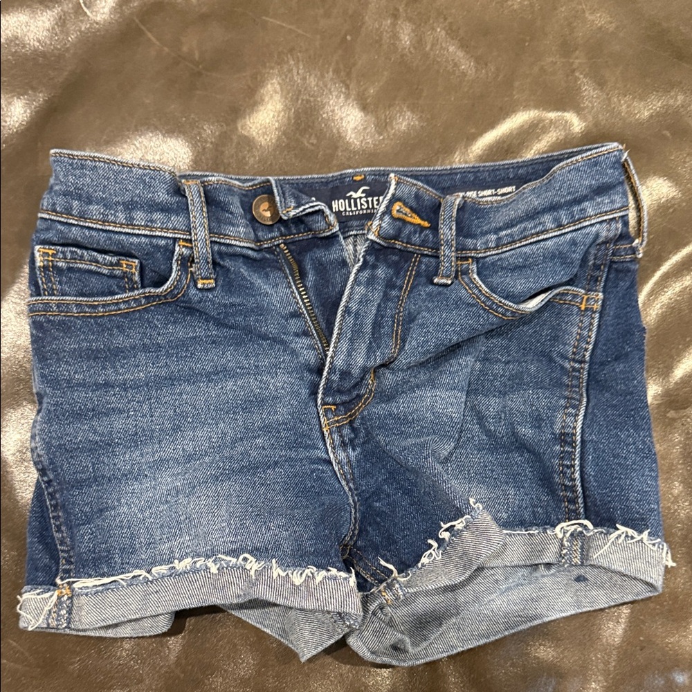 Hollister Women's Classic Blue Jean Shorts